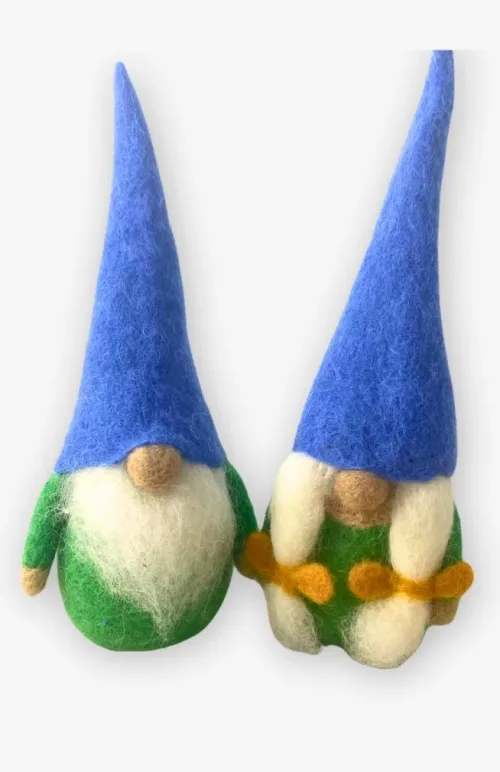 hand felt gnome fair trade Nepal