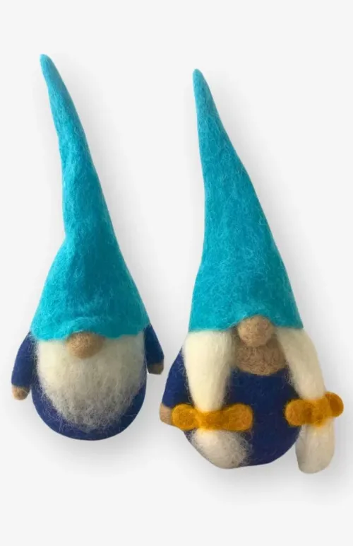 hand felt gnome fair trade Nepal