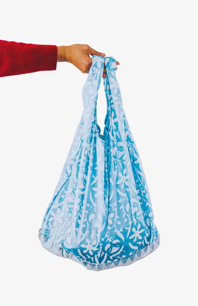 Silk Stuffable Grocery Bag