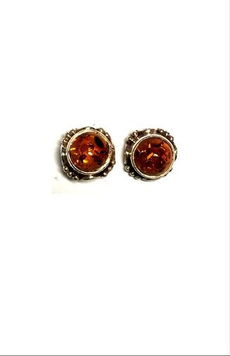 Sterling Earring Stud E428