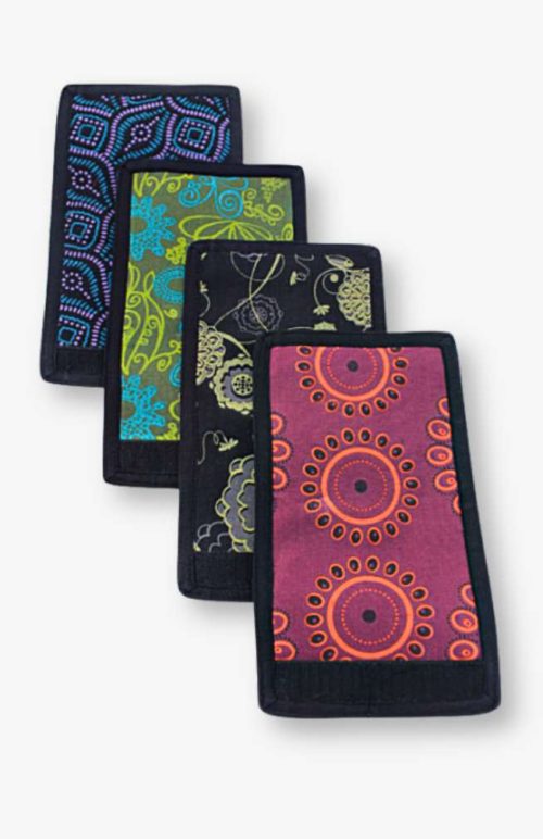 Cotton wallet fair trade Nepal
