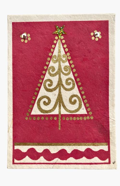 hand made tree free cards fair trade Nepal