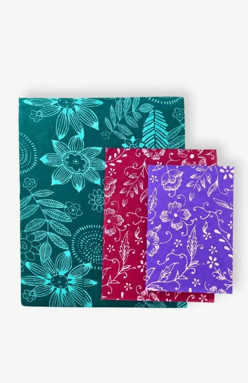 handmade lokta paper journal, fair trade Nepal