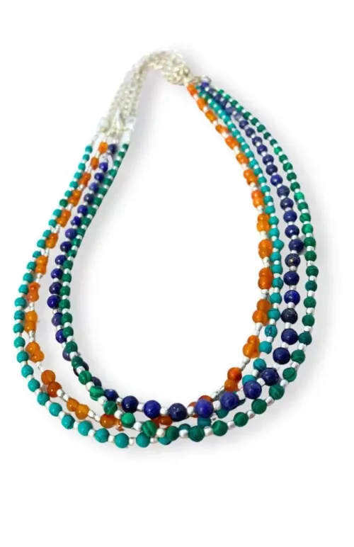 bead necklace fair trade Nepal