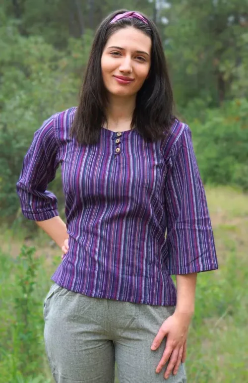 cotton shirt, fair trade Nepal