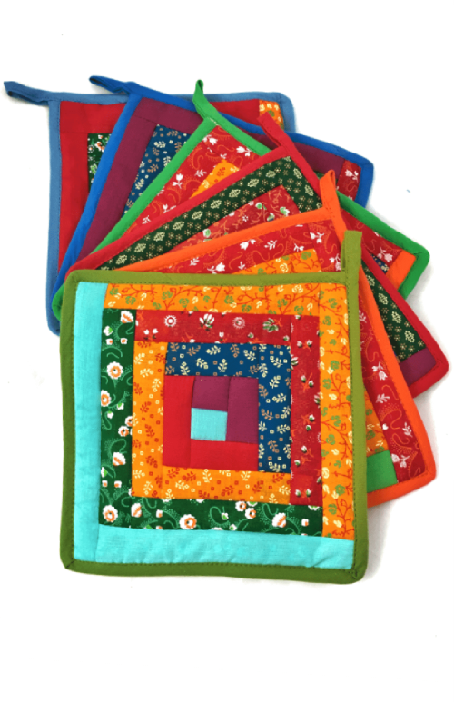 cotton potholder fair trade nepal