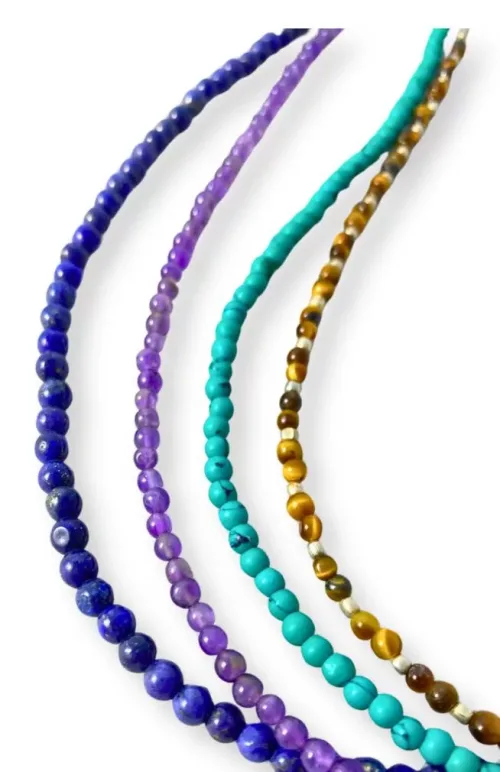 bead choker necklace fair trade Nepal