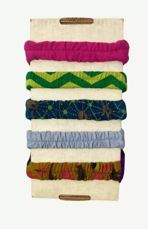 cotton cuthout headband fair trade Nepal