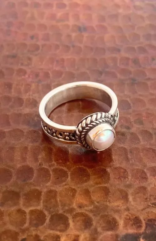 Sterling silver rings, fair trade Nepal