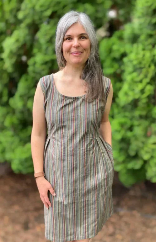 cotton sundress, fair trade Nepal