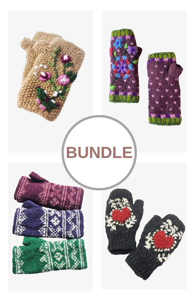 Fair trade fingerless bundle