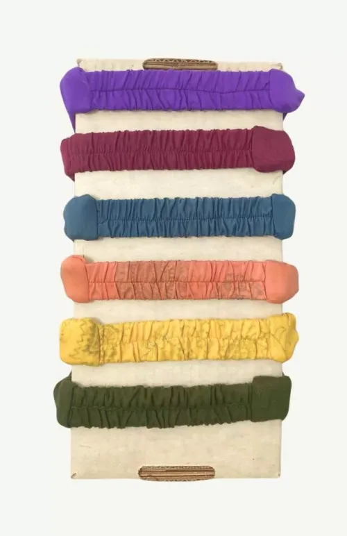 cotton screen print headband fair trade Nepal