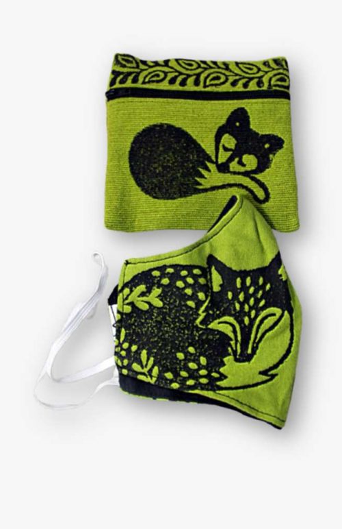 cotton reusable blockprint mask fair trade Nepal