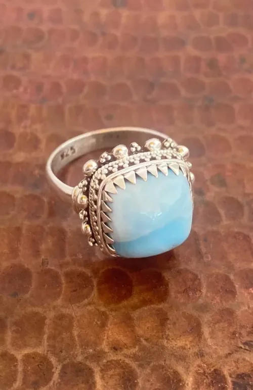 sterling silver rings, fair trade Nepal