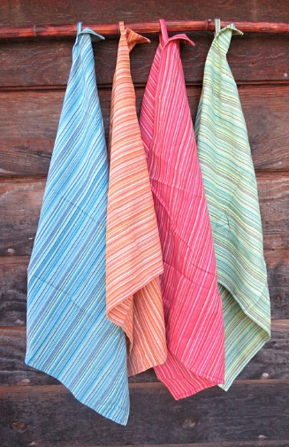 cotton dishtowel fair trade nepal
