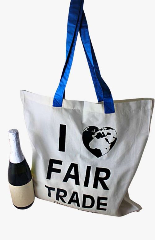 Cotton tote bag, fair trade Nepal