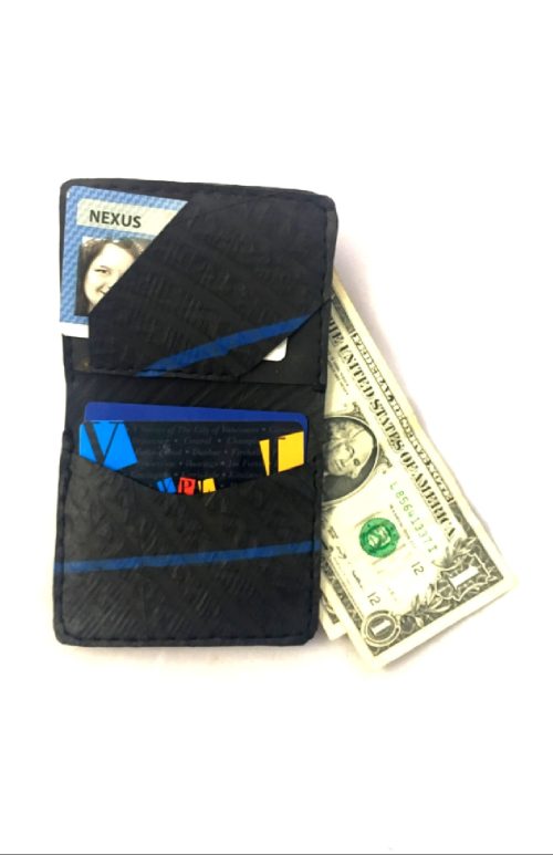 recycled tire rubber wallet purse bag fair trade nepal