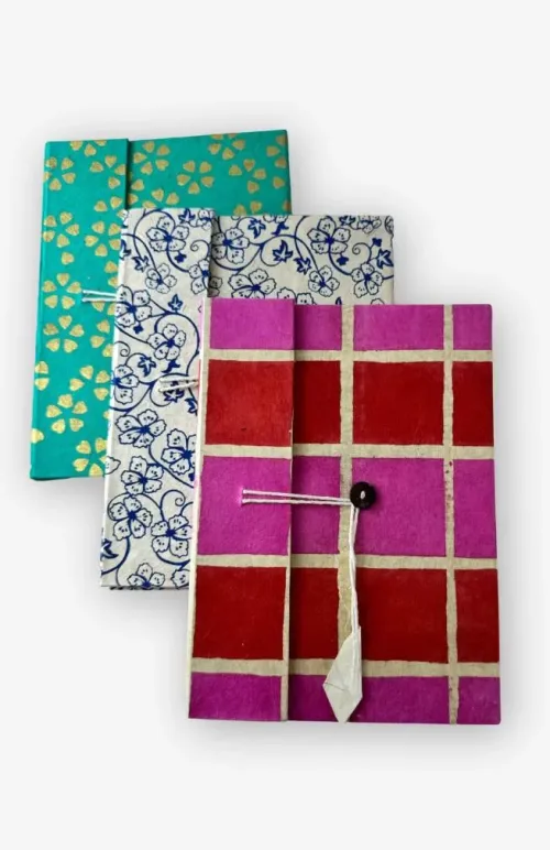 Hand made paper, journal, Fair Trade Nepal